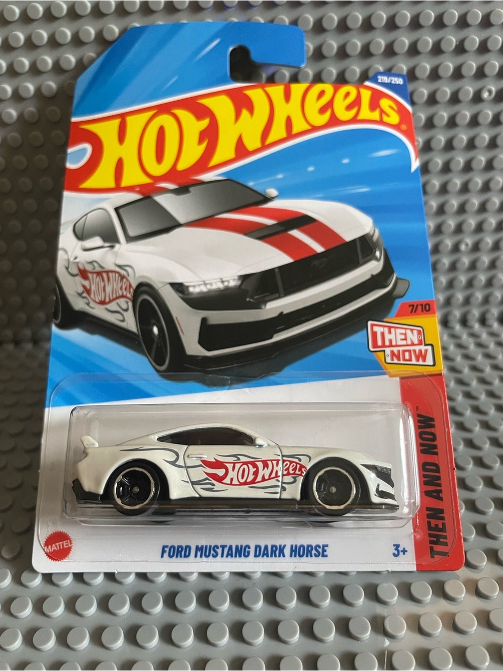 2025 Hot Wheels Ford Mustang Dark Horse Die Cast Car